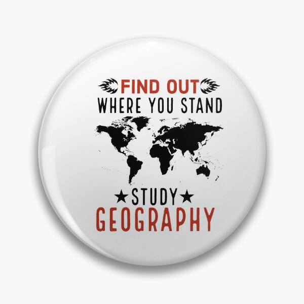 Item preview, Find Out Where You Stand Study Geography Funny geographer gift designed and sold by AwesomeWorld1.