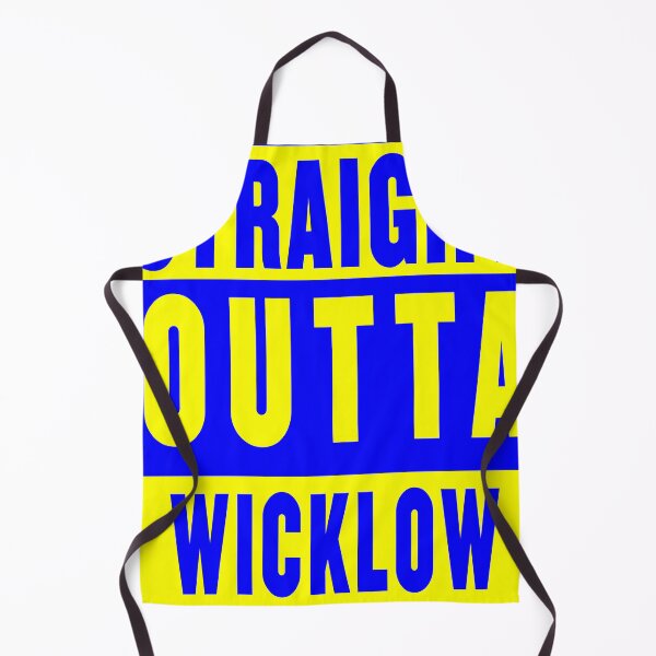 Item preview, straight outta wicklow - gold designed and sold by fooleproof.