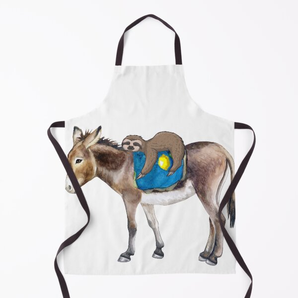 Item preview, Sloth On The Back Donkey designed and sold by virillanissa.