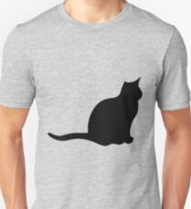 Cat Silhouette Unisex T-Shirt