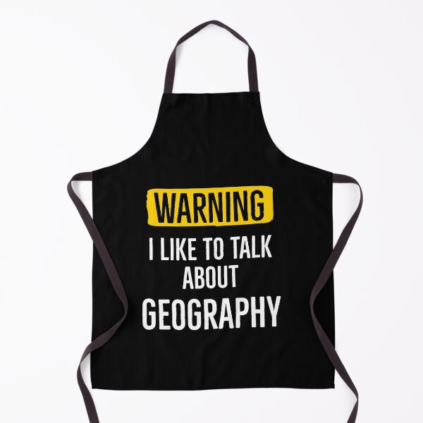Item preview, Warning I Like To Talk About Geography designed and sold by AwesomeWorld1.