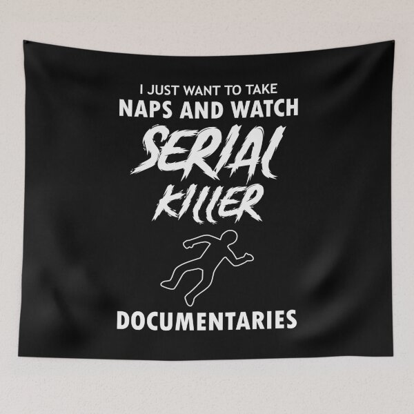 Item preview, Serial Killer Murder TV Shows True Crime Gift designed and sold by CuteDesigns1.