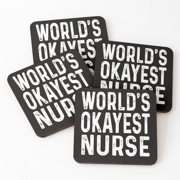 Item preview, World's Okayest Nurse  designed and sold by Majesticoo.