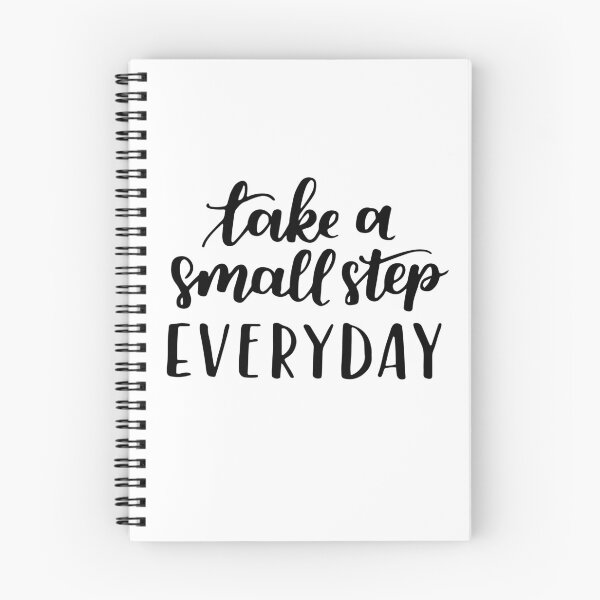 Item preview, Inspirational Quote Small Steps Everyday designed and sold by OffTheWallPrint.