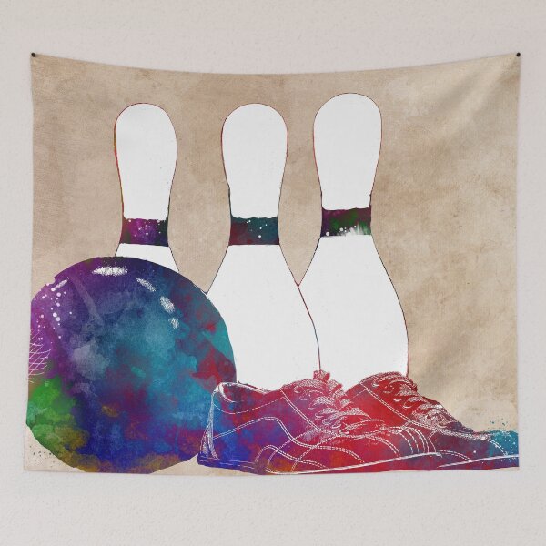 Item preview, Bowling sport art #bowling #sport designed and sold by JBJart.