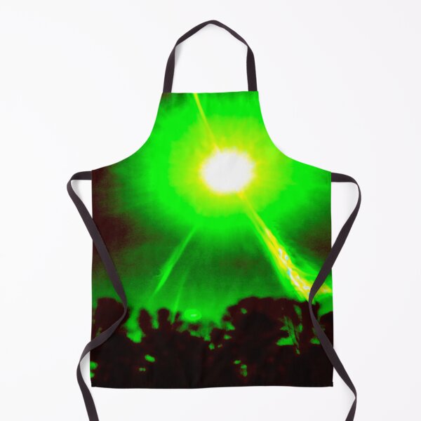 Item preview, Backyard View The Midday Overhead Peak of The Sun at Highest Point Dark Background Colorful Hue Radiation designed and sold by NadeenInspires.