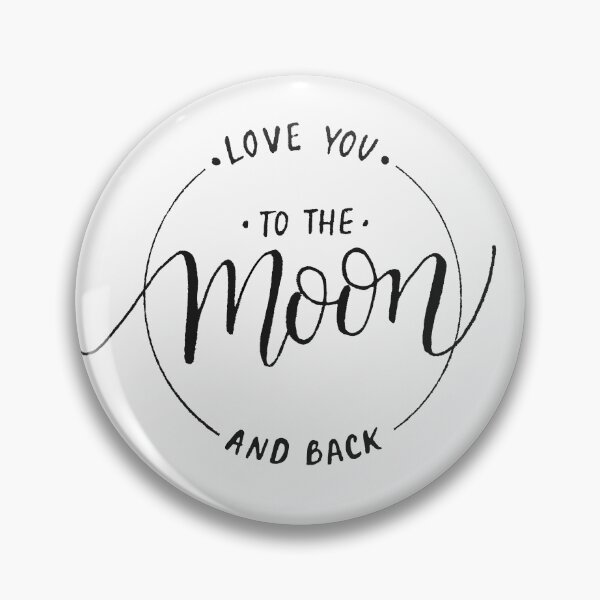 Item preview, Inspirational Quote to the Moon and Back designed and sold by OffTheWallPrint.