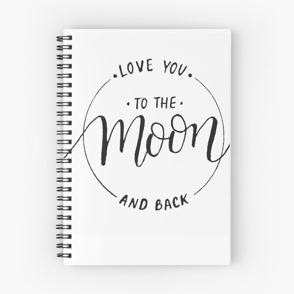 Item preview, Inspirational Quote to the Moon and Back designed and sold by OffTheWallPrint.