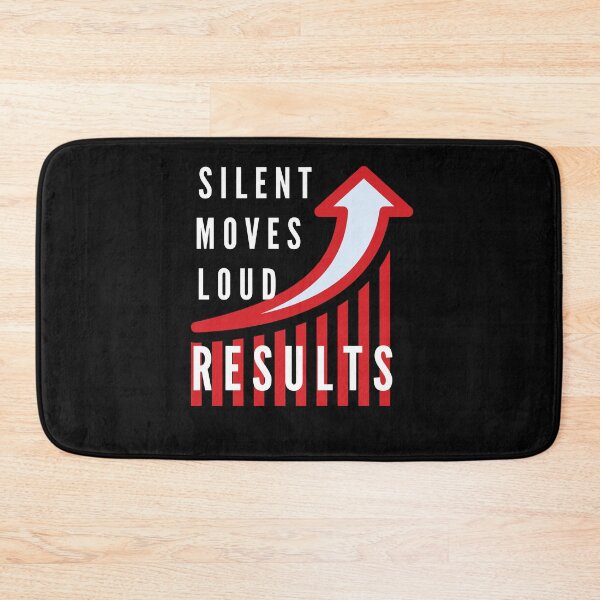 Item preview, Silent moves loud results designed and sold by Rainbow Designs.