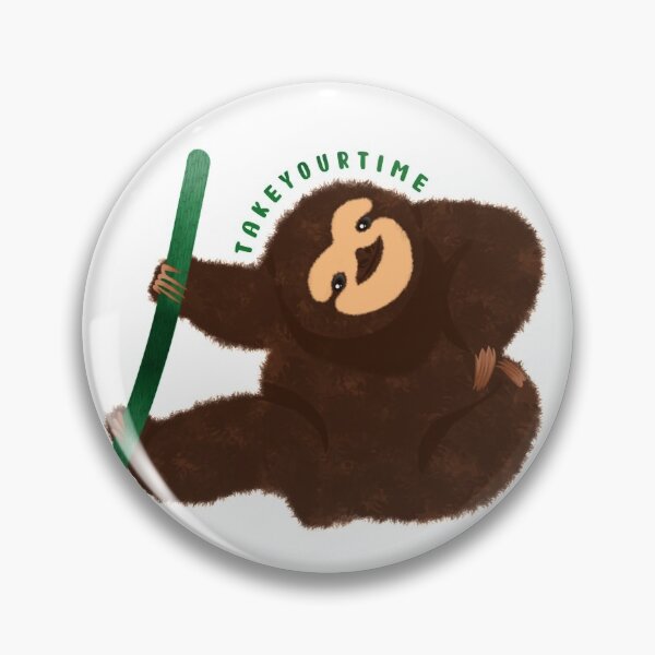 Artikelvorschau, Nehmen Sie Ihr Zeitfaultier-Zitat entworfen und verkauft von crizzysketch.