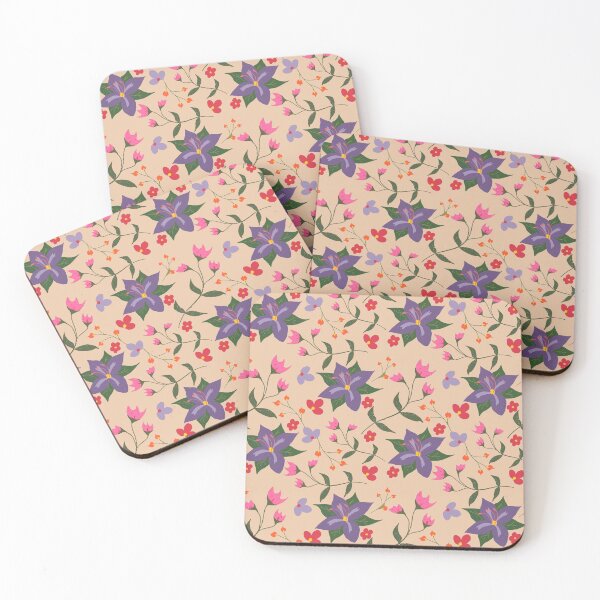 Item preview, Purple flowers  designed and sold by AnnieOgg.