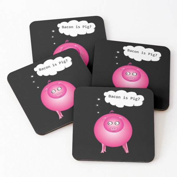 Item preview, Bacon is Pig? Black designed and sold by Izzy83.