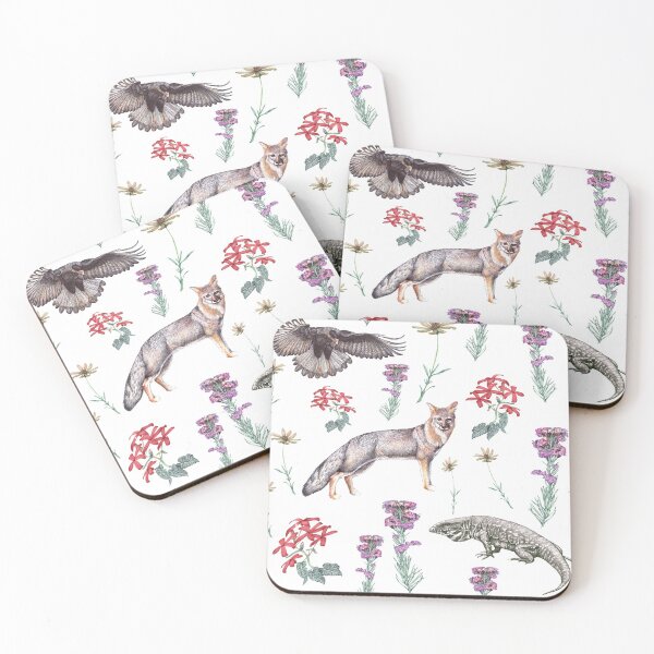 Item preview, wild animals and plants print designed and sold by maicagonzalez.