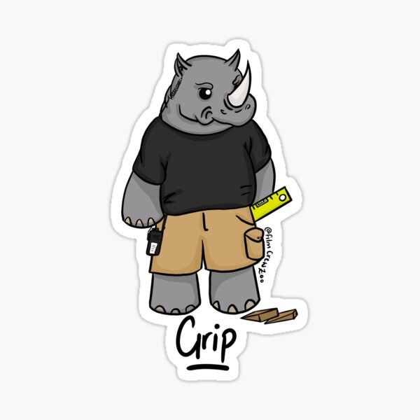 Item preview, Grip Rhino designed and sold by Aoife Murray.
