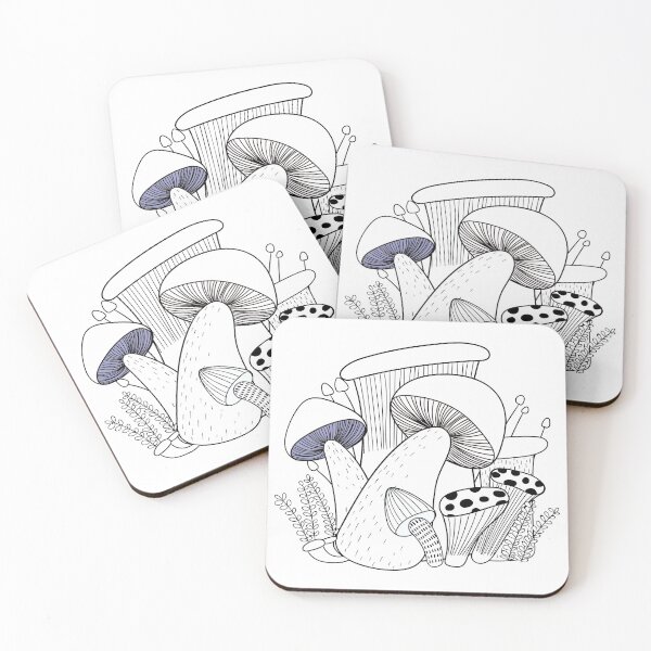 Item preview, Magic Mushrooms designed and sold by BorneowithLove.