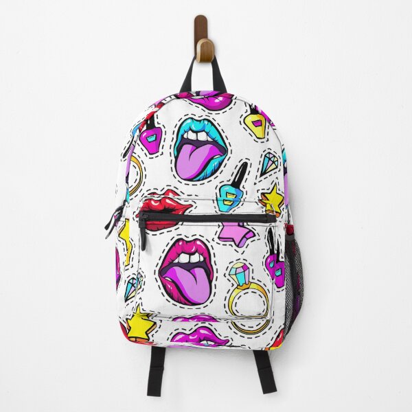 Item preview, 80s / 90s Colorful Pattern - Pink, red, yellow and turquoise designed and sold by depresident.