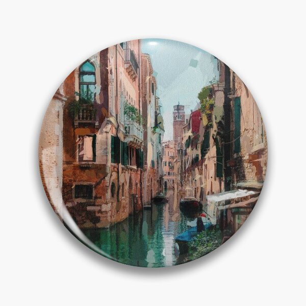 Item preview, Watercolour of a Gondola on a Venice Canal designed and sold by mittie101.
