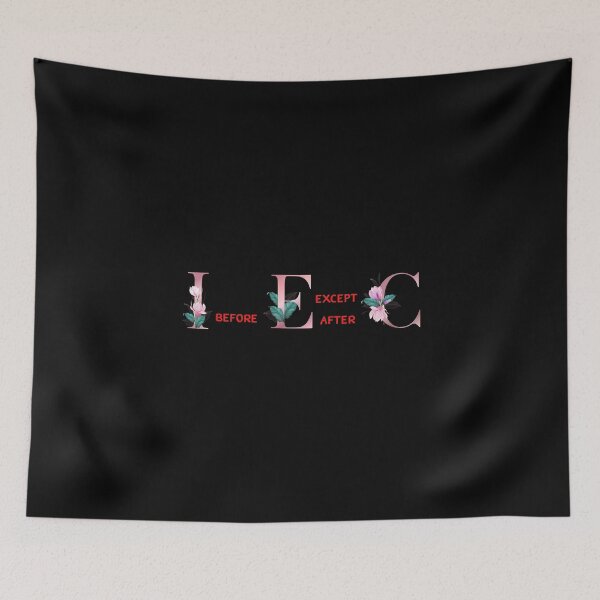 Item preview,  I before E Except After C  designed and sold by H2O-Shop.