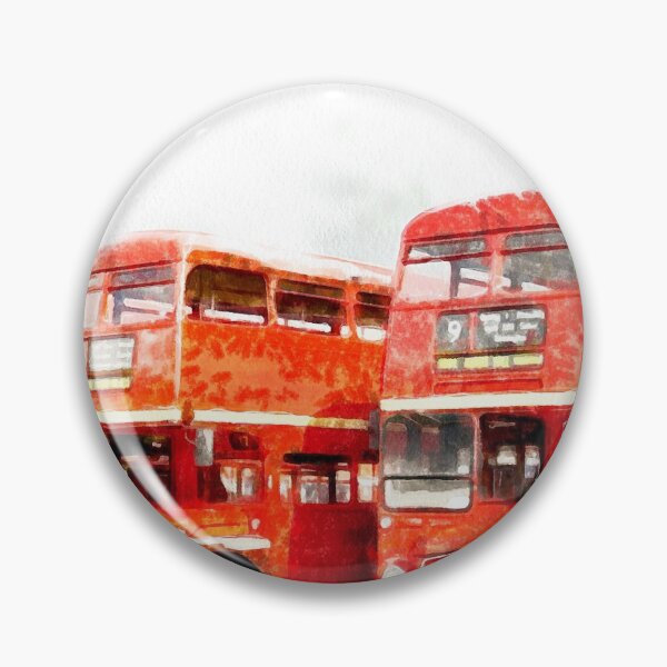 Item preview, Three Routemaster Busses:  Watercolour Style designed and sold by mittie101.
