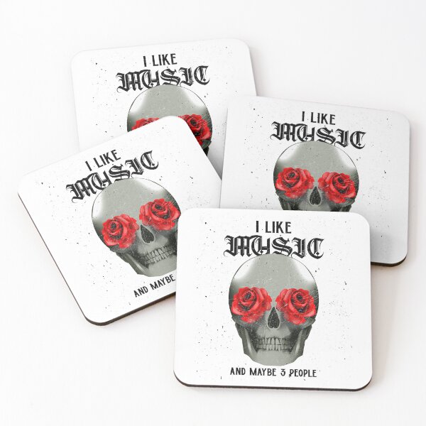 Item preview, I Like Music And Maybe 3 People Music Lovers Mixed Tape Cassette Tapes designed and sold by KLINESTORE.