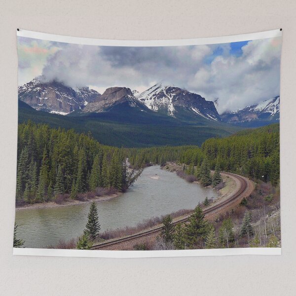 Item preview, Canadian Rocky Mountains Bow River Banff Alberta Canada designed and sold by AndyEvansPhotos.