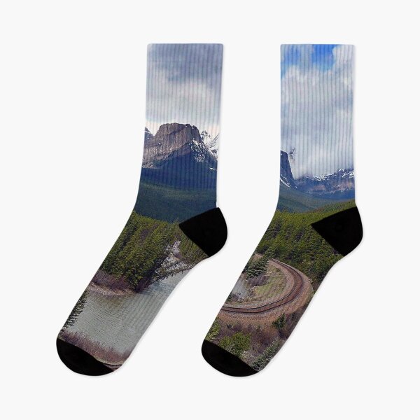 Item preview, Canadian Rocky Mountains Bow River Banff Alberta Canada designed and sold by AndyEvansPhotos.