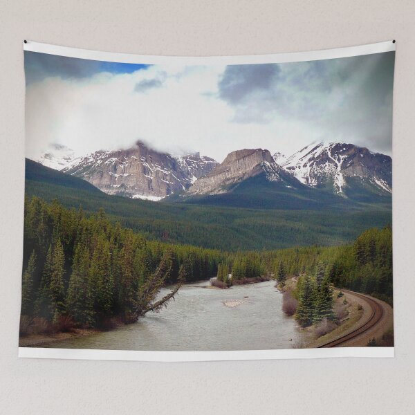 Item preview, Canadian Rocky Mountains Bow River Banff Alberta Canada designed and sold by AndyEvansPhotos.