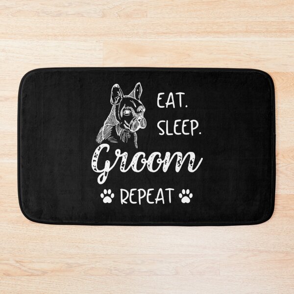 Item preview, Dog Grooming eat sleep groom repeat  designed and sold by ReichBourne.