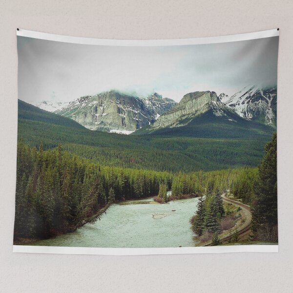 Item preview, Canadian Rocky Mountains Bow River Banff Alberta Canada designed and sold by AndyEvansPhotos.