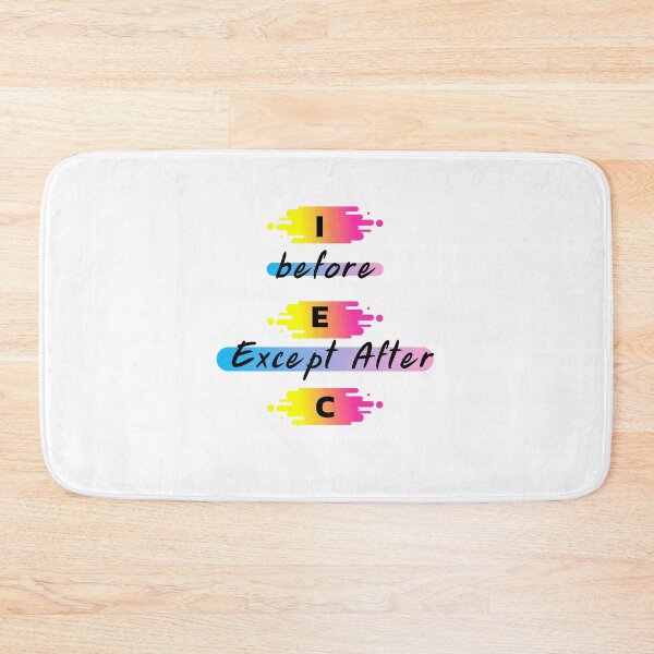 Item preview, Copy of I before E Except After C  designed and sold by H2O-Shop.