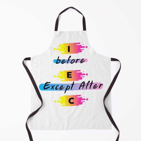 Item preview, Copy of I before E Except After C designed and sold by H2O-Shop.