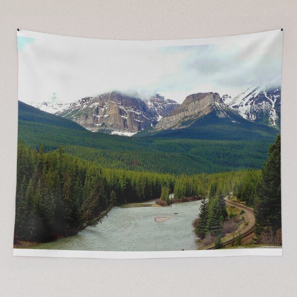 Item preview, Canadian Rocky Mountains Bow River Banff Alberta Canada designed and sold by AndyEvansPhotos.