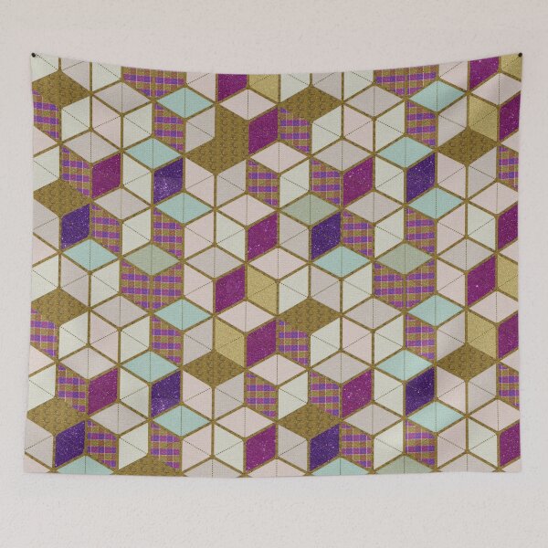 Item preview, Funky Cubes Reinvented - Pop Art (Version 2) designed and sold by vortexatelier.