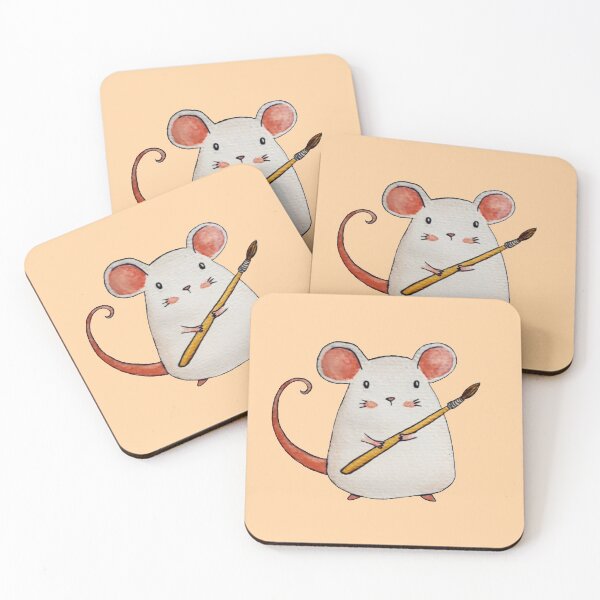 Item preview, Cute Kawaii Little Cartoon Mouse designed and sold by JeysArtDesign.