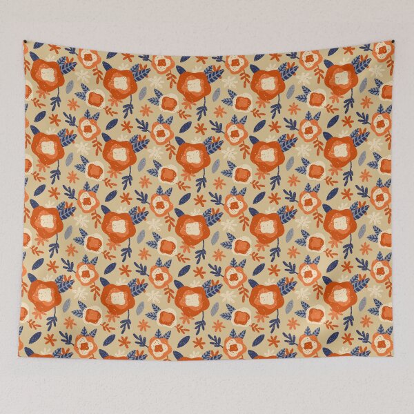 Item preview, Rustic Floral Pattern designed and sold by Saffaway.