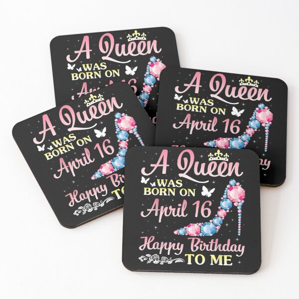 Item preview, A Queen Was Born On April 16 Happy Birthday To Me You Mommy  designed and sold by melisenda.