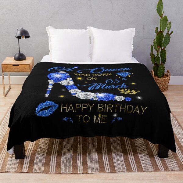 Item preview, A Queen Was Born On 5th March Happy Birthday To Me  designed and sold by melisenda.