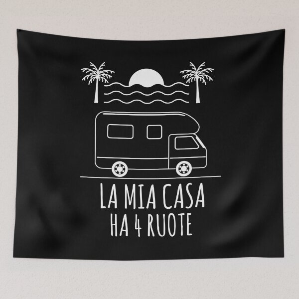 Item preview, My Home Has 4 Wheels - Camping Travel Gift designed and sold by Ibu83.