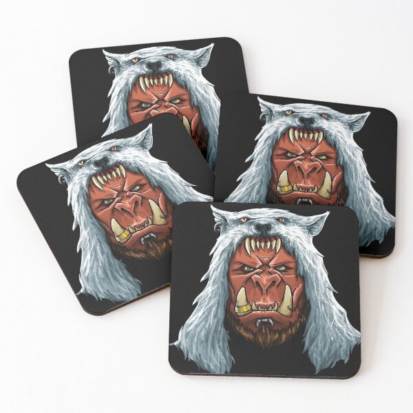 Item preview, DUROTAN in WOLF HAT headshot designed and sold by YogaAriesta.