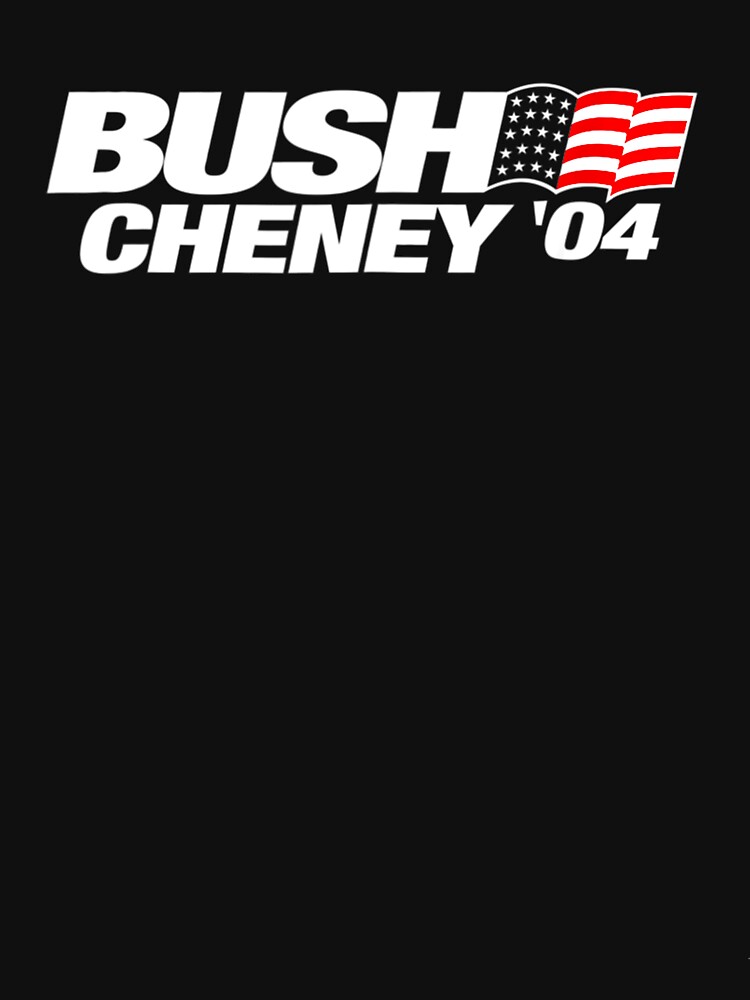 Bush Cheney 2004 Election Campaign Logo T Shirt Bush Cheney 2004 Election Campaign Logo T Shirt