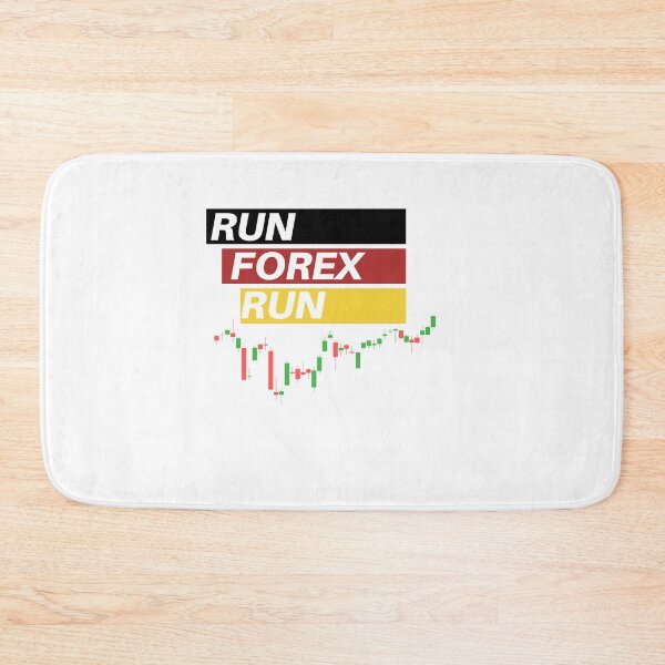 Artikelvorschau, Run Forex Run! entworfen und verkauft von TraderShirts.