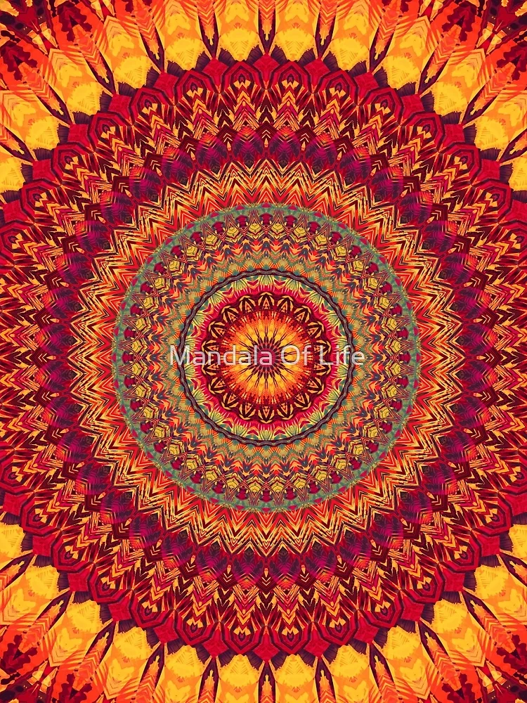Thumbnail 4 of 4, Graphic T-Shirt, Mandala 030 designed and sold by Mandala Of Life.