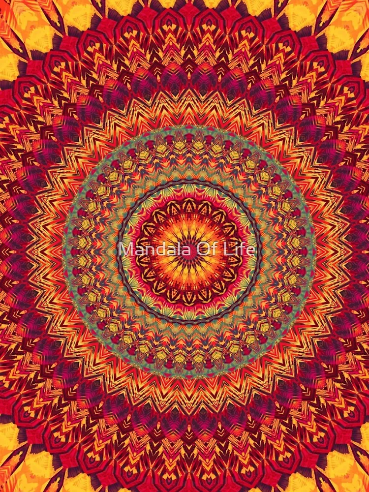 Aperçu 5 sur 5. Coque iPhone avec l'œuvre Mandala 030 créée et vendue par Mandala Of Life.