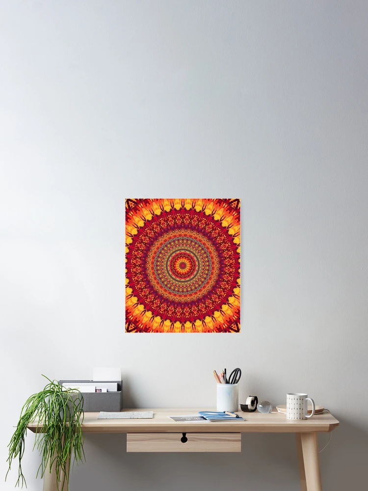 Thumbnail 2 von 3, Poster, Mandala 030 designt und verkauft von Mandala Of Life.