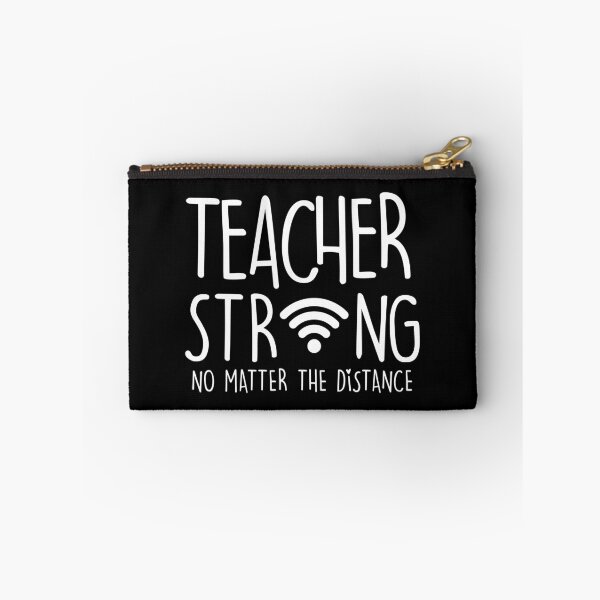 Item preview, Teacher Strong No Matter the Distance Virtual Learning Online Class 2021 Funny School designed and sold by joykart.