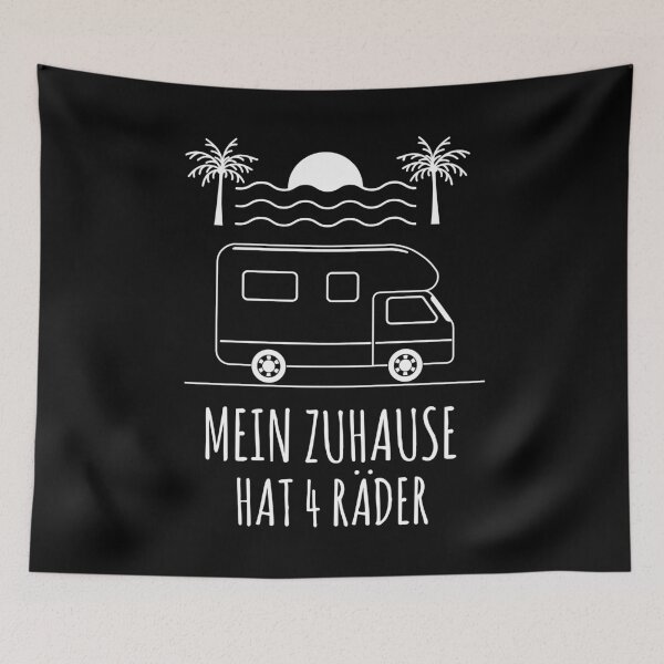 Item preview, My Home Has 4 Wheels - Camping Travel Gift designed and sold by Ibu83.
