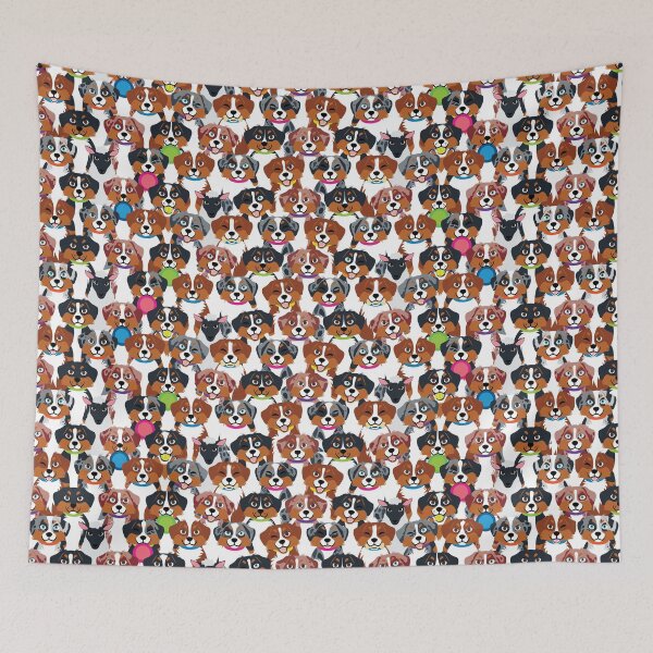 Item preview, Australian Shepherd Pattern designed and sold by StudioFlight.