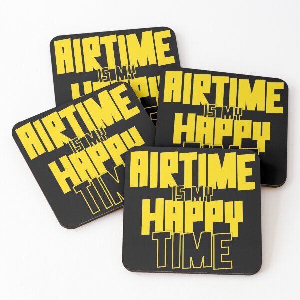 Item preview, Airtime Is My Happy Time - Funny Roller Coaster Enthusiast Design designed and sold by emmjott.