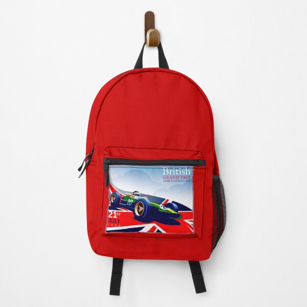 Item preview, BRITISH : Vintage Grand Prix Auto Racing Advertising Print designed and sold by posterbobs.