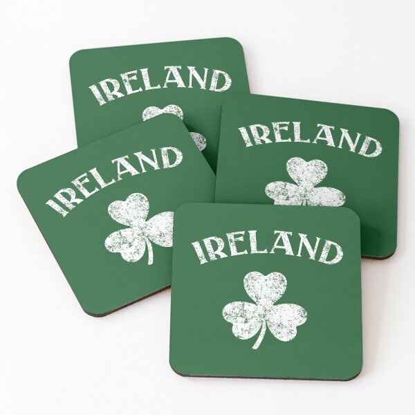 Item preview, Ireland Shamrock Distressed  Design designed and sold by chris-ellis-art.